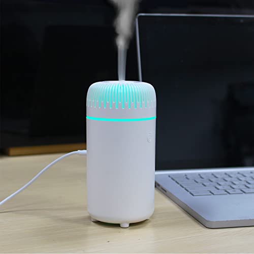 Car Diffuser,USB 100ml Small Essential Oil Humidifier Aromatherapy  Diffusers for Office Room(Pink)