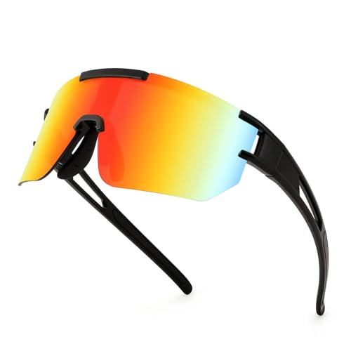 Polarized Sports Sunglasses for Men Women Youth Baseball Fishing Running  Cycling