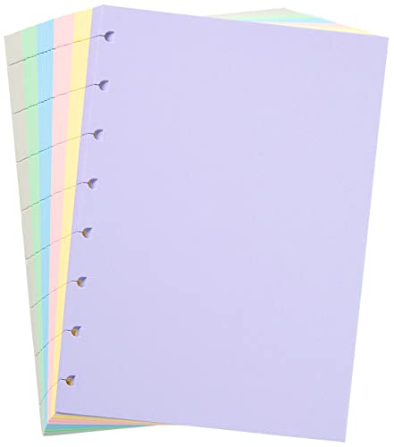 Filofax Pastel Paper Pack - Personal (60 Assorted Sheets)