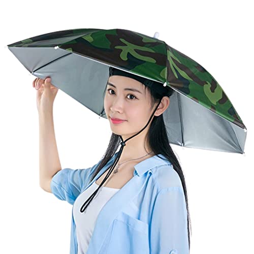 Umbrella Hat, Portable Waterproof Sun Protection Umbrella, UV