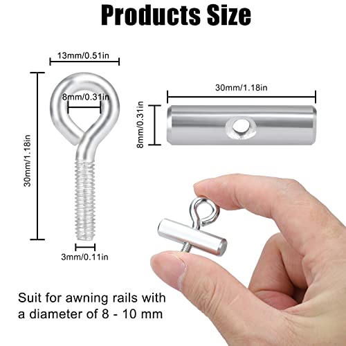 Linkstyle 50 PCS Trailer Frame Wire Clips, Trailer Wiring Clips