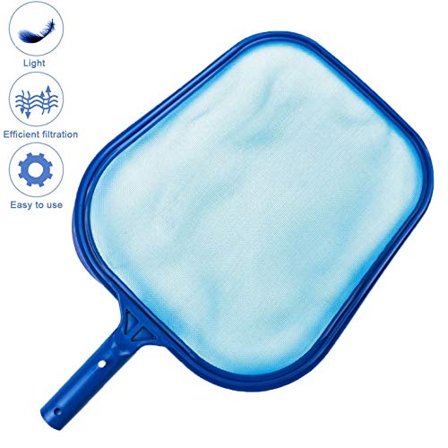 Knowing Swimming Pool Cleaning, Skimmer Pool Net, Leaf Skimmer, Landing Net  for Pool, Landing Net, Pool Deep Net, for Swimming Pool, Hot Tub, Garden  Pond and Spa (Without Pole)