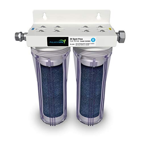 Envig CarShine Deionized Spotless Car Wash System with Bypass Valve & Color Changing di Resin