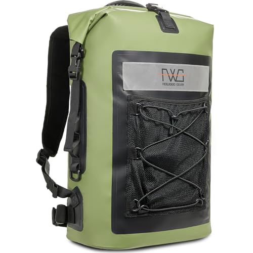 FEIWOOD GEAR Dry Bag Backpack, Floating Waterproof Backpack