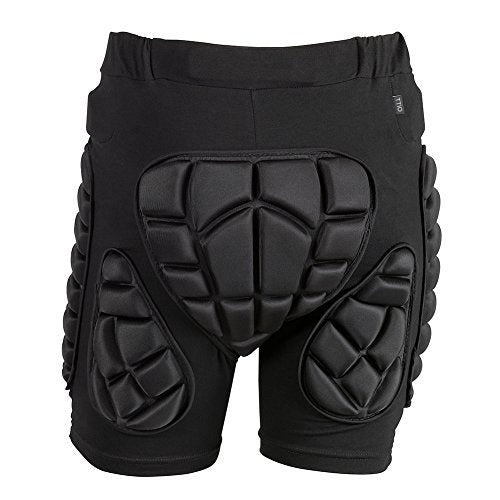 TTIO Padded Shorts-3D Hip Butt Pad-EVA Protective Gear Soft