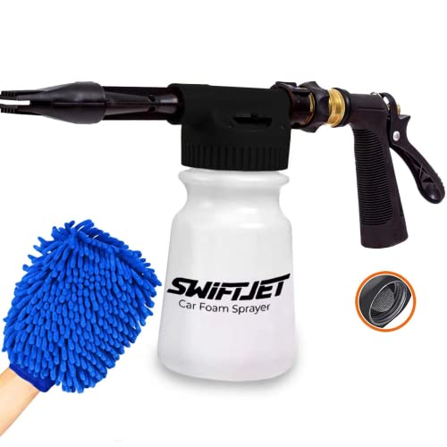 56Pcs Car Wash Cleaning Kit with Foam Gun, Car Wash Brush with Long Handle,  Car Detailing Kit, Car Wheel Brush for Car Cleaning Supplies, Adjustable