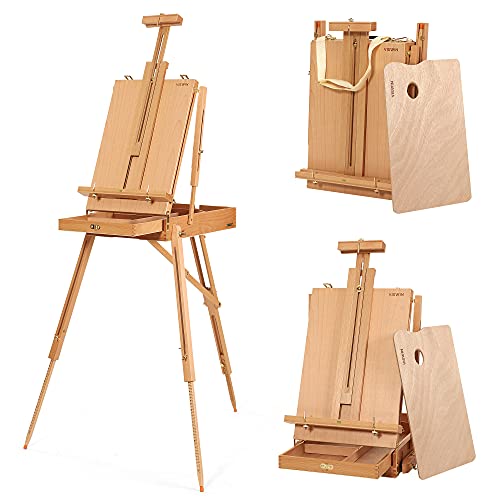 Wood Easels, Easel Stand for Painting Canvases, Art, and Crafts. (11.8  inch, 20 Pack), Tripod, Painting Party Easel, Kids Student Table School