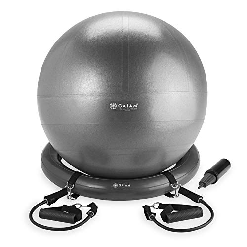 Gaiam Kids Balance Ball - Exercise Stability Yoga Ball, Kids Alternative  Flexible Seating for Active Children in Home or Classroom (Satisfaction