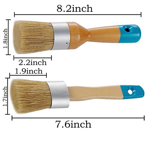 10 Pieces Flat Paint Brushes - 3/4 Inch Art Paint Brush Sets for  Watercolor, Oil Painting, Acrylic, Face Body Nail Art, Crafts, Rock Painting