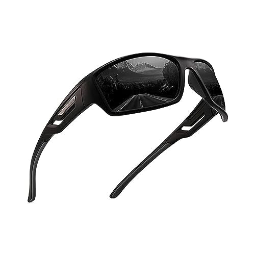 AnnuoYi Polarised Sports Sunglasses For Men Women Driving Sunglasses  Cycling Running Fishing Goggles