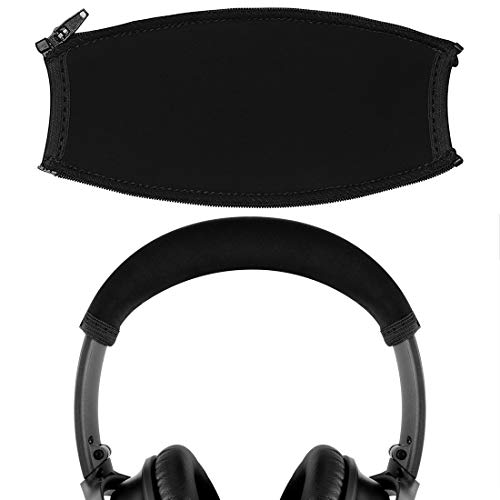 SOULWIT Ear Pads Cushions + Headband + Silicone Earpads Cover Protector,  Replacement Kit for Bose QuietComfort 35 QC35, QC35 ii Over-Ear Headphones  
