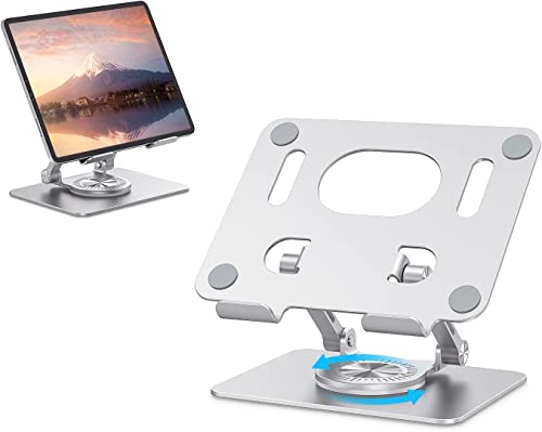  Adjustable Laptop Stand with 360 Rotating Base, OMOTON  Ergonomic Laptop Riser for Collaborative Work, Dual Rotary Shaft Fully  Foldable for Easy Storage, Fits MacBook / All Laptops up to 16 inches :  Electronics