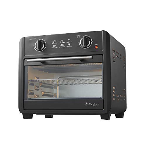 COMFEE' 4 Slice Small Toaster Oven Countertop, Retro Compact Design,  Multi-Function with 30-Minute Timer, Bake, Broil, Toast, 1000 Watts, 2-Rack  Capacity, Black (CFO-BB101)