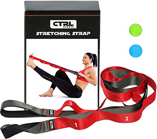 Yoga Fitness Stretching Strap, Adjustable Leg Stretcher Back Bend Assist  Trainer, Improve Leg Waist Back Flexibility Home Gym Equipment for Rehab