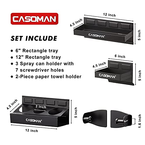 Aain A049 Magnetic Toolbox Tray Set, Tool Box holder Accessories