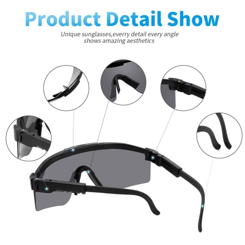 Polarized Sports Sunglasses for Men Women Youth Baseball Fishing Running  Cycling Golf Trekking TAC Glasses