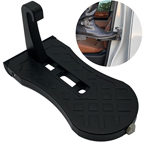 TOOENJOY Universal Fit Car Door Step, Foldable Roof Rack Door Step Up on  Door Latch, Both Feet Stand Pedal Ladder, Easy Access to Rooftop for Most