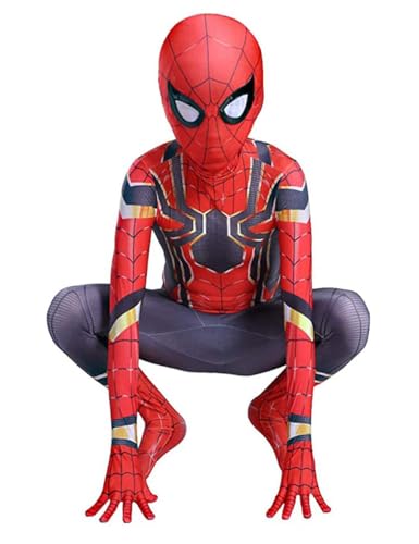 AOMIG Spiderman Costume Kids, Spider Costume Kids, Superhero 3D Anime Suit,  Boys Girls Spiderman Cosplay Bodysuit