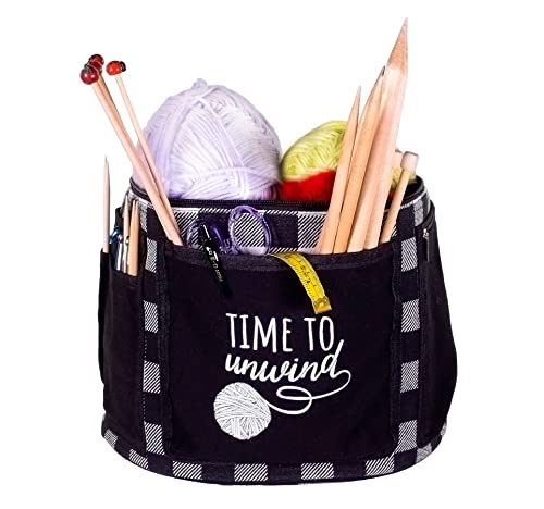 Mini Yarn Bag Yarns Drum Small Knitting Bag Yarn Storage Bag for
