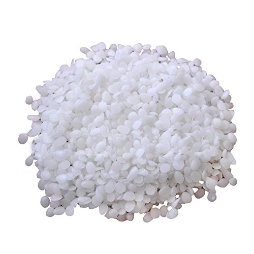 TooGet Pure White Beeswax Pellets, Natural Beeswax Beads, Beeswax Pastilles - Premium Quality, Cosmetic Grade - 14 oz