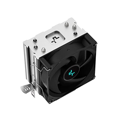 DeepCool AK400 Performance CPU Cooler, 4 Direct Touch Copper Heat Pipes,  120mm Fluid Dynamic Bearing PWM Fans, 220W TDP, Black 