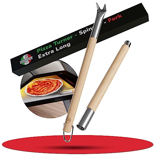 Senwosa Must-have Pizza Oven Accessories Kit: Pizza Peel 12 inch, Pizza  Spinner Fork & Bubble Popper, Pizza Oven & Stone Brush w/Scraper, Gas and  Wood