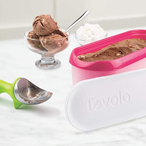 Tovolo Mini Sweet Treat Ice Cream Tubs, 6 Oz. Mini Ice Cream Tubs, Set Of 3 Reusable  Containers, Tight-Fitting Silicone Lid, Easy Stacking Reusable Ice Cream  Container & Reviews