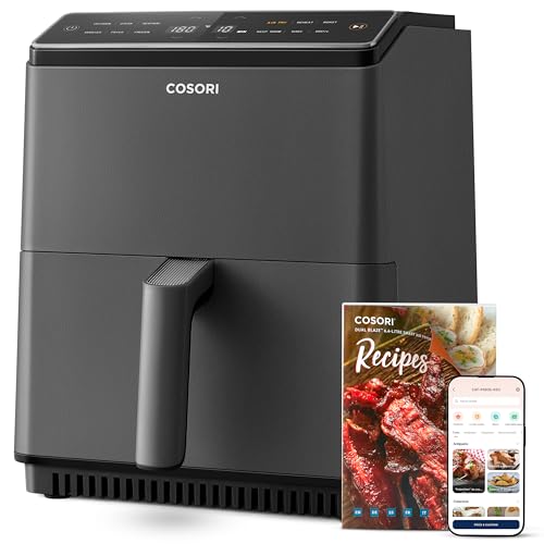 COSORI Air Fryers Oven, 5.5L XXL Oil Free Air Fryer 1700W with Rapid Air  Technology for Healthy Fast Cooking & 55% Energy-Saving, 11 Presets, LED