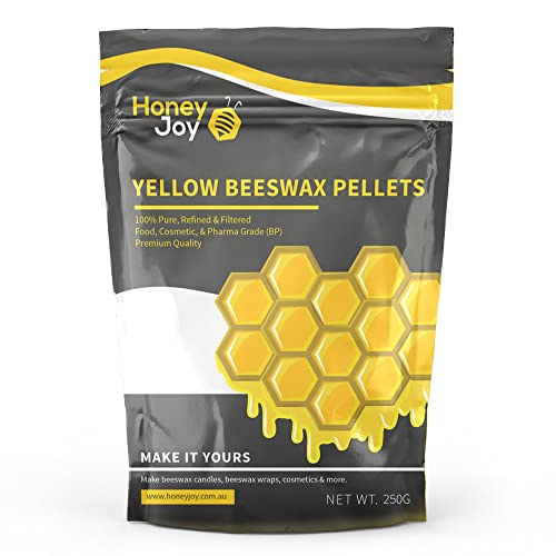 Pure 100% Australian Beeswax - 1kg food grade block for candles