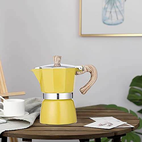 Classic Stovetop Espresso Maker for Great Flavored Strong Espresso,Italian  Style Aluminous Espresso Mocha Pot,Cuban and Greca coffee maker,moka coffee  pot ,Brewer Percolato 