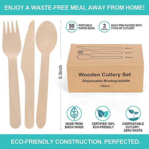  Ecovita 100% Compostable Spoons - 140 Large Disposable Utensils  (6.3 in.) Eco Friendly Durable and Heat Resistant Alternative to Plastic  Spoons with Convenient Tray : Health & Household