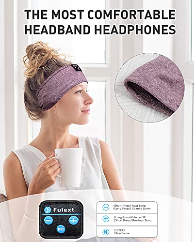 Sleep Headphones Headband,Perytong Bluetooth Sports