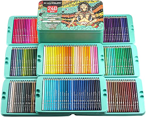 Nsxsu 8 Colors Rainbow Pencils, Jumbo Colored Pencils for Adults
