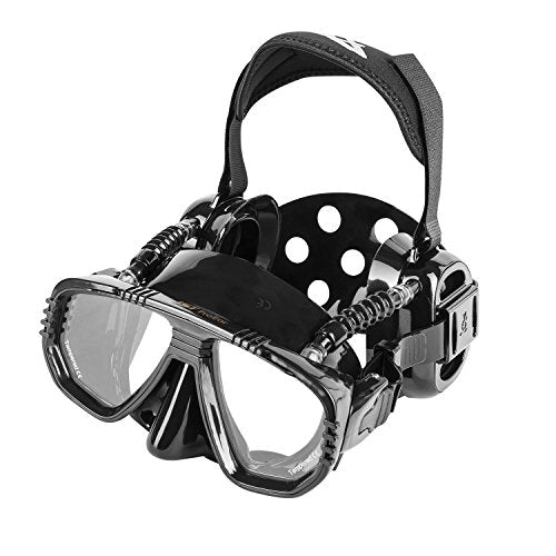  Snorkel Mask Frameless Diving Mask with Mount for