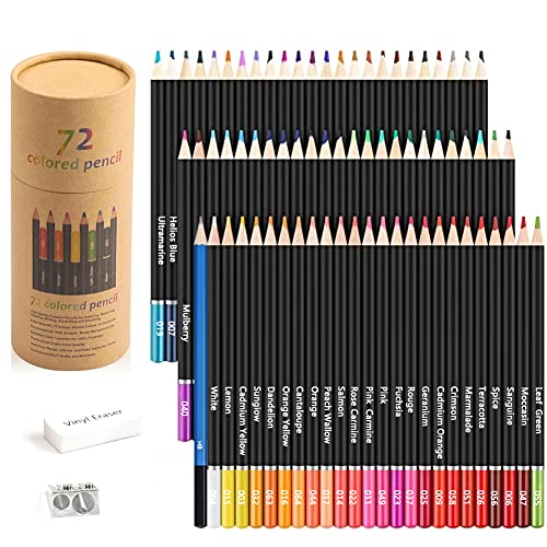  HIFORNY 75 Pack Colored Pencils Set for Adult