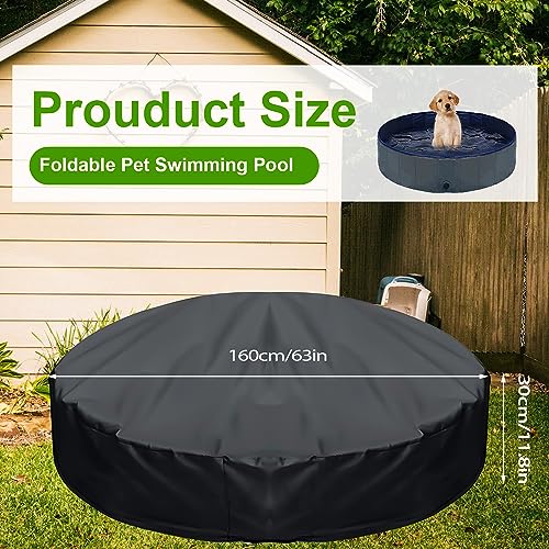  Rypet Pet Pool Cover Foldable Round Dog Swimming Pool