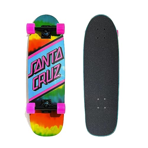 Santa Cruz Classic Logo Skateboard Sticker - large skate board skating  skateboarding
