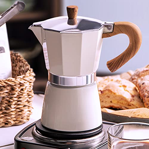 Stainless Steel Stovetop Moka Pot Espresso Maker Percolator 12 Cup 600ml  Portable Italian Greca Cuban Coffee Maker for Big Family Home Office  Camping