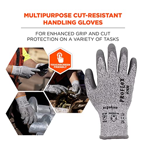 Schwer Waterproof Work Gloves, ANSI A4 Cut Resistant Gloves with Insulated  Double Latex Coated, Super Grip for Gardening, Car and Fish Cleaning, 1