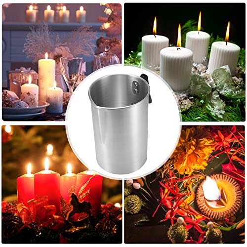 Ksedcon Candle Melting Pot, 1.8L Wax Melter for Making with Rotary
