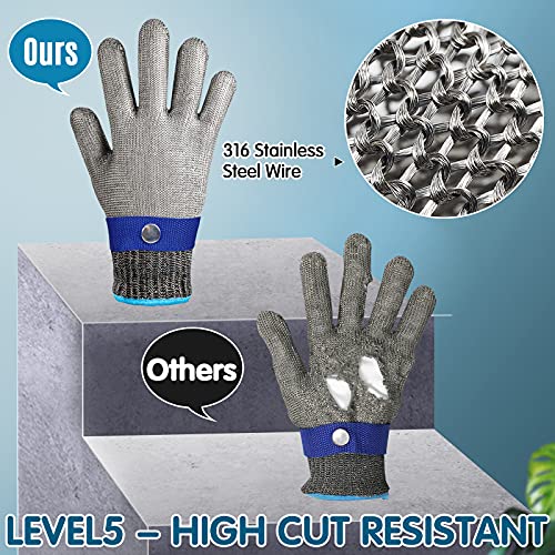 Cut Resistant Gloves Kitchen, Level 5 Protection Cut Resistant