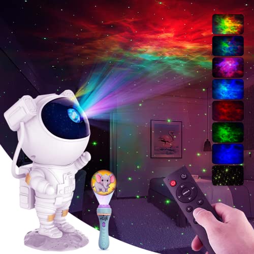 Mooyran Night Light Projector - Cool Stuff Tiktok Trend Items, Galaxy Star  Astronaut Space Ceiling Projector, Led Lights for Bedroom Accessories Kids  Room Decor, Starry Nebula Lamp 
