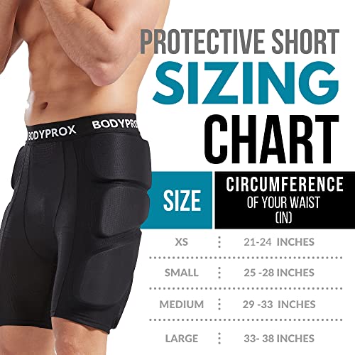 Cienfy 3D Hip Protection EVA Butt Pads Protective Padded Shorts