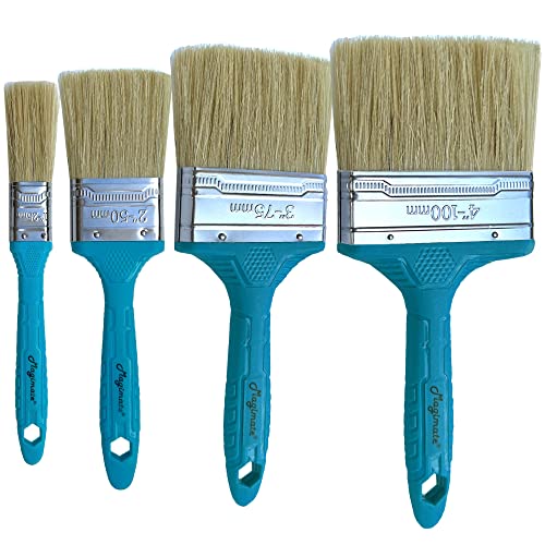 10 Pieces 3/4 Inch Flat Paint Brushes Acrylic Paint Brush Artist Craft  Paint Brushes Watercolor Small Brush Bulk Painting Brush Art Detail Oil  Brush