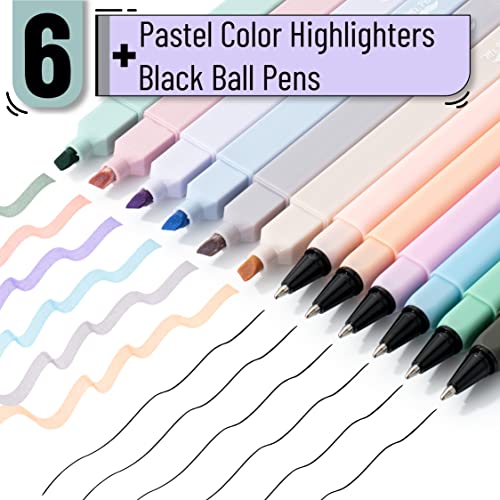 Mr. Pen- Highlighters, 12 Pack, Morandi Colors, Chisel Tip, Bible  Highlighter, Aesthetic Highlighters, No Bleed Highlighters, Book  Highlighters