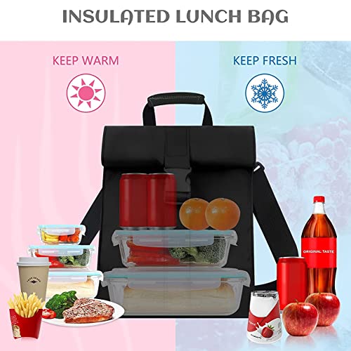 Insulated Lunch Bag for Men & Women Leakproof Cooler Lunch