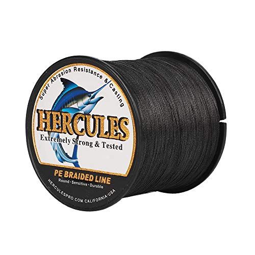 HERCULES Super Cast 1000M 1094 Yards Braided Fishing Line 30 LB Test for  Saltwater Freshwater PE Braid Fish Lines Superline 8 Strands