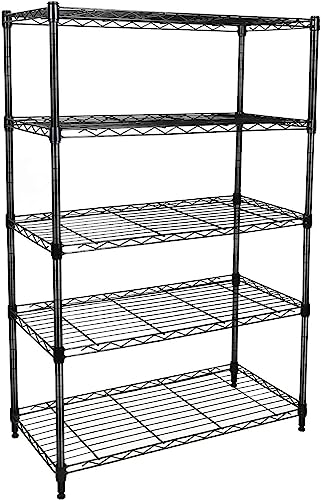 Soywey 6-Wire Shelving Metal Storage Rack Shelves, Standing