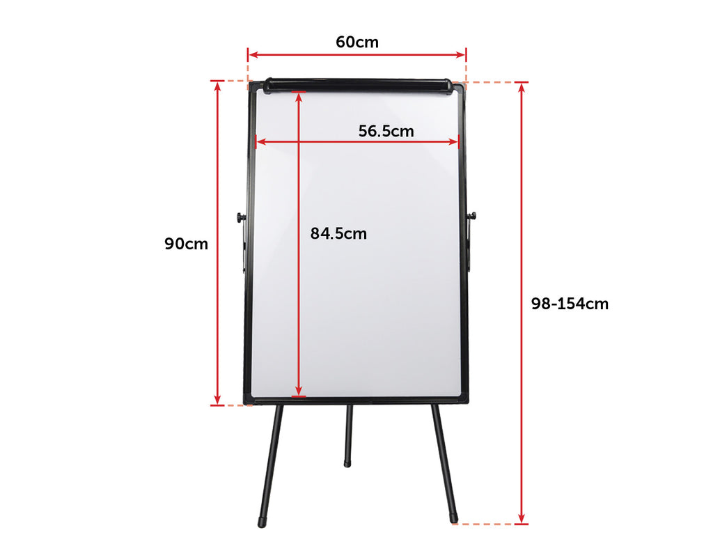 Miratino White Board Magnetic Dry Erase Board for Wall, 16x12 Black  Wooden Frame Whiteboard with Stand for Kids Students, Small White Boards