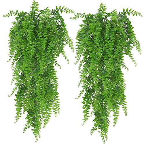 HO2NLE 12 Pack 84 Feet Artificial Fake Hanging Vines Plant Faux
